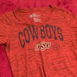 Women's Orange Graphic Tee